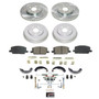 PowerStop K15489DK - Power Stop 18-22 Chevrolet Trax Front and Rear Z23 Evolution Brake Kit