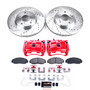 PowerStop KC9109 - Power Stop 06-11 Honda Civic Front Z23 Evolution Kit w/Calipers