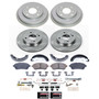 PowerStop KOE15486DK - Power Stop 11-19 Ford Fiesta Front and Rear Autospecialty Brake Kit