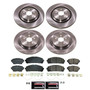 PowerStop KOE8817 - Power Stop 20-22 Toyota Highlander Front and Rear Autospecialty Brake Kit