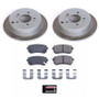 PowerStop SC5394 - Power Stop 11-16 Kia Sportage Rear Semi-Coated Rotor Kit