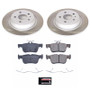 PowerStop SC6559 - Power Stop 13-16 Lincoln MKZ Rear Semi-Coated Rotor Kit