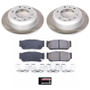 PowerStop SC5907 - Power Stop 2006 Kia Sedona Rear Semi-Coated Rotor Kit