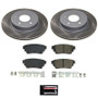 PowerStop SC8771 - Power Stop 21-23 Nissan Rogue Rear Semi-Coated Rotor Kit