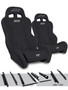 PRP Seats A8001-PORXP-C66-201 - XCR Suspension Seats Kit for Honda Talon Pair Black