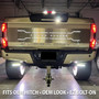 Race Sport FHDHB1116SL - 2011-2016 Ford F250-F450 Super Duty Hitch Bar Reverse 7in LED Flood Lighting Heavy Duty Bolt-On Street Series Kit and Single End Light Cap Race Sport FHDHB1116SL - 2011-2016 Ford F250-F450 Super Duty Hitch Bar Reverse 7in LED Flood Lighting Heavy Duty Bolt-On Street Series Kit and Single End Light Cap