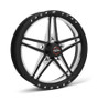 Race Star 63-53547172B - 63 Pro Forged 15x3.50 Lug Mount 5x4.75 BC / 1.75in. BS Wheel - Black Anodized/Machined