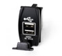 Race Sport RSRSUSBW - LED Rocker Switch 2-Port USB Charge Panel w/ White Radiance  Lighting Race Sport RSRSUSBW - LED Rocker Switch 2-Port USB Charge Panel w/ White Radiance  Lighting