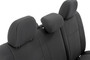 Rough Country 91052 - Seat Covers - FR & RR - Crew Cab - Toyota Tacoma 2WD/4WD (2005-2015)