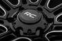 Rough Country 88170012 - 88 Series Wheel - One-Piece - Gloss Black - 17x9 - 6x5.5 - +0mm