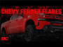 Rough Country F-C319201A-GAZ - Fender Flares - SF1 - GAZ Summit White - Chevy Silverado 1500 2WD/4WD (19-24)