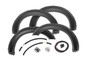 Rough Country F-F21111A-J7 - Pocket Fender Flares - J7 Magnetic Gray - Ford F-250/F-350 Super Duty (11-16)