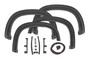 Rough Country S-C12210-GAZ - Fender Flares - Sport - GAZ Summit White - Chevy Silverado 1500 (19-24)
