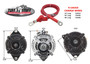 Tuff Stuff Performance Accessories 8320FC6G1W - 225 MAX AMP Alternator 6-Groove 1-Wire  Cast