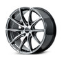 Versus WTKR445EYAJ - VV25R 19x9.5 / +45 ET / 5x114.3 - Diamond Cut / Side Jet Black