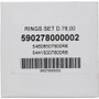 Vertex Pistons 590278000002 - Vertex Piston 14-16 KTM 250 EXC-F 250cc Replacement Ring Set