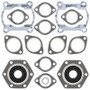 Vertex Pistons 711110A - Vertex Gaskets 81-82 Polaris Cutlass SS 440 Complete Gasket Kit w/ Oil Seals