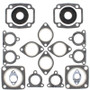 Vertex Pistons 711224 - Vertex Gaskets 98-99 Arctic Cat Jag Deluxe Complete Gasket Kit w/ Oil Seals