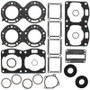 Vertex Pistons 711202 - Vertex Gaskets 92-94 Yamaha V Max-4 750 Complete Gasket Kit w/ Oil Seals