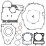 Vertex Pistons 808872 - Vertex Gaskets 89-05 Kawasaki KLF300C Bayou 4x4 Complete Gasket Kit