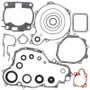 Vertex Pistons 811663 - Vertex Gaskets 90-91 Yamaha YZ250 Complete Gasket Kit w/ Oil Seals