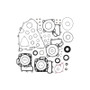Vertex Pistons 811883 - Vertex Gaskets 15-21 Kawasaki KVF750 Brute Force Complete Gasket Kit w/ Oil Seals