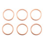 Vertex Pistons 823013 - Vertex Gaskets 88-90 Honda GL1500 Exhaust Gasket Kit