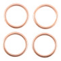 Vertex Pistons 823017 - Vertex Gaskets 71-73 Honda CB500 Exhaust Gasket Kit