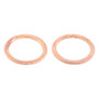 Vertex Pistons 823006 - Vertex Gaskets 93-99 Kawasaki KLF400 Bayou Exhaust Gasket Kit