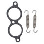 Vertex Pistons 823117 - Vertex Gaskets 08-09 KTM XC 450 ATV Exhaust Gasket Kit