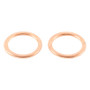 Vertex Pistons 823134 - Vertex Gaskets 08-12 Kawasaki EX250 Ninja Exhaust Gasket Kit
