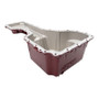 Wehrli WCF100134-GW - 20-24 L5P Duramax WCFAB X PPE High Capacity Aluminum Oil Pan - Gloss White