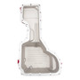 Wehrli WCF100134-GW - 20-24 L5P Duramax WCFAB X PPE High Capacity Aluminum Oil Pan - Gloss White