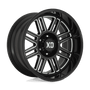 XD Wheels XD85022080318N - Xd850 Cage 22X10 Gloss Black Milled