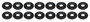 PAC Racing PAC-S110-16 - Steel C/M Spring Seats - 1.500 x .715 x .570