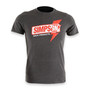Simpson Safety 4501YX - Simpson Racing Lightning fast shirt Charcoal youth XL
