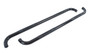 Big Country 370451 - Truck Accessories  - 3" Round Classic Side Bars With Mounting Bracket Kit - Black Powdercoat