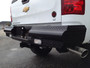 Fab Fours CH11-T2150-1 - Black Steel Ranch Rear Bumper