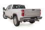 Fab Fours CH20-U4950-1 - Elite Rear Bumper; Steel; Matte Black Finish;