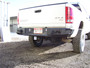 Fab Fours DR03-W1050-B - Heavy Duty Rear Bumper