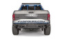 Fab Fours FF17-E4371-1 - Aero Rear Bumper; 2 Stage Black Powder Coated;