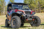 Fab Fours SXFB-1250-1 - SXS Winch Bumper; 2 Stage Matte Black Powder Coated;