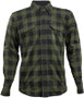 Speed and Strength 609885 - True Grit Armored Motoshirt Olive/Black - XL