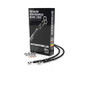 Goodridge HD0133-3FC-BK - 15-23 Harley-Davidson FLTRX (w/o ABS) Clear Front Brake Line w/Black Fitting
