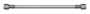 Goodridge VTOL-020C-CL - 20in Universal Oil Line Assembly w/Clear Fittings
