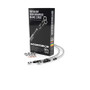 Goodridge YA1701-2RC - 09-21 Yamaha V-MAX 1700 ABS Clear Rear SS Brake Lines