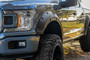 Rough Country A-F11811-TB - Fender Flares - Defender - TB Real Steel - Ford F-150 2WD/4WD (2015-2020)