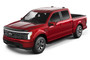 Auto Ventshade (AVS) 436223 - 23-24 Ford F-150 Lightning Aeroskin Low Profile Acrylic Hood Shield - Smoke