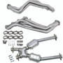 BBK 15332 - 99-04 Ford Mustang Cobra/Mach1 1-5/8 Long Tube Headers w/High Flow Catted X-Pipe (Ti Ceramic)