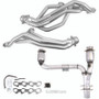 BBK 19503 - 09-24 Ram 1500 Hemi 5.7L 1-3/4 Long Tube Headers w/High Flow Catted Y-Pipe (Silver Ceramic)